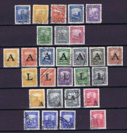 Kolumbien,  Colombia 1941-1952: 28 Diff. Airmails Used, Gestempelt - Colombie