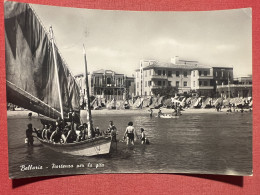 Cartolina - Bellaria ( Rimini ) - Partenza Per La Gita - 1952 - Rimini