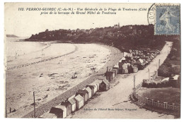 22  Perros Guirec -  Vue Generale De La Plage De Trestraou Cote Est - Perros-Guirec