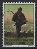 Italy 1967  50 Jahrestag Des Haltens Der Piavelinie (o) Mi.1246 - 1961-70: Usati