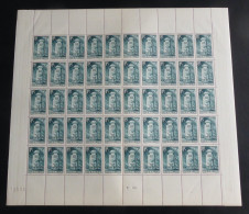 FRANCE - 1947 - N°YT. 788 - Voie De La Liberté - Feuille Complète - Neuf Luxe ** / MNH - Full Sheets