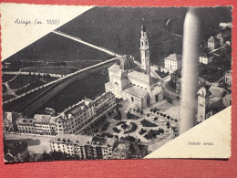 Cartolina - Asiago ( Vicenza ) - Veduta Aerea - 1937 - Vicenza