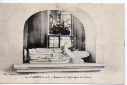 Candes, Intérieur De L'église, (côté Du Choeur) - Doue La Fontaine