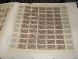 N° 1243 En Feuille De 50 Timbres Entières Neuves - Hojas Completas