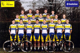 Cyclisme, Groupe Team Flanders-Baloise, 2024 - Cyclisme