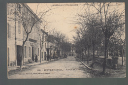 CP - 07 - Bourg-Saint-Andéol - Avenue De La Gare - Bourg-Saint-Andéol