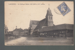 CP - 08 - Launois - Halle - Eglise - Autres & Non Classés