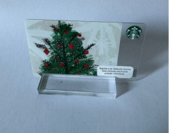 Starbucks Card Brazil - 2015 - 6112 - Christmas Tree - Tarjetas De Regalo