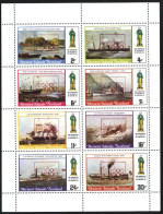 Mint Stamps In Miniature Sheet Ships  1980  From Scotland - Barche