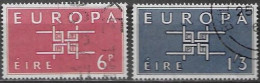 Ireland Irlande Eire Irland 1963 Europa Cept Michel 159-60 Used Obliteré Gestempelt Cancelled Cto - 1963