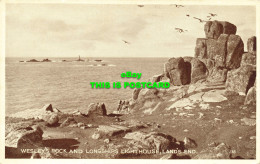 R621992 Wesleys Rock And Longships Lighthouse. Lands End. 138. Mr. H. T. James - Welt