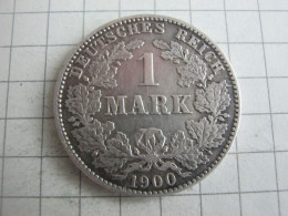 Germany 1 Mark 1900 J - 1 Mark