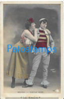 228203 ARTIST DAVIGNY - CAMILLE HENRI LES APACHES PHOTOGRAPHER WALERY POSTAL POSTCARD - Artistes