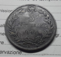 5 CENTESIMI 1896 ROMA  (A10.124) - 1878-1900 : Umberto I