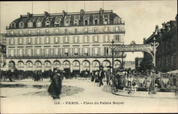 CPA Paris I., Place Du Palais Royal, Metropolitain Station - Andere & Zonder Classificatie