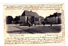 St-Germain En Laye Théatre Et Statue De Thiers - St. Germain En Laye