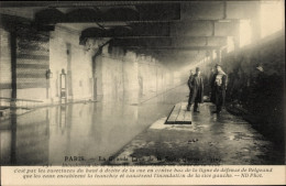 CPA Paris XX, Die Große Seineflut, Januar 1910 - Autres & Non Classés