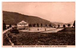 Carte De Correspondance Linvosges - Notre Ferme De Blanchiment Sur Pré Au Bord Du Lac De Gérardmer - Gerardmer