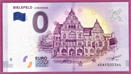 0-Euro XEAF 2018-2 BIELEFELD - ALTES RATHAUS - Private Proofs / Unofficial