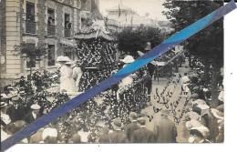 Dinard - Carte Photo - Souvenir De La Fête Des Fleurs 1910 - Dinard