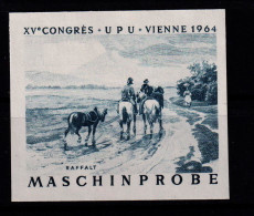 Probedruck Test Stamp Specimen Maschinprobe Staatsdruckerei Wien Mi. Nr. 1159 NEUE FARBE - Essais & Réimpressions
