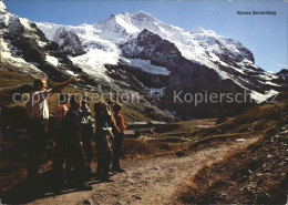 11703060 Kleine Scheidegg Interlaken Mit Jungfrau Wandergruppe Kleine Scheidegg - Autres & Non Classés