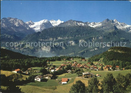 11702374 Hasliberg Hohfluh Mit Wetterhorngruppe Fliegeraufnahme Hasliberg Golder - Autres & Non Classés