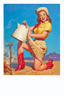 Pin Ups Of GIL ELVGREN Carte Postale Postcard - Size 15x10 Cm.aprox. - Pin-Ups