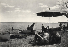 CARTOLINA ITALIA1962 ROMA LAGO BRACCIANO SPIAGGIA Italy Postcard ITALIEN Ansichtskarten - Other & Unclassified