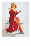 Pin Ups Of GIL ELVGREN Carte Postale Postcard - Size 15x10 Cm.aprox. - Pin-Ups