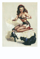 Pin Ups Of GIL ELVGREN Carte Postale Postcard - Size 15x10 Cm.aprox. - Pin-Ups