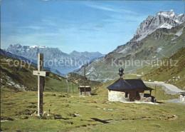 11702310 Klausenpass Passhoehe Kapelle Und Schaechentaler-Windgaelle Klausenpass - Other & Unclassified