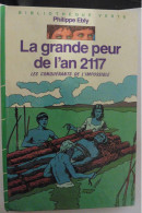 Livre La Grande Peur De L'an 2117 Par Philippe Ebly Conquérants De L'Impossible N°15 Bibliothèque Verte - Biblioteca Verde