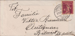 1928 Schweiz Kleinbrief 5.x12.5 Cm, Zum:CH 170, Mi:CH: 200x Tell Knabe, ⵙ RINGENBERG 31.Vll. 28 - Brieven En Documenten