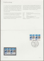 Bund: Minister Card - Ministerkarte Typ IV, Mi-Nr. 1100: " Polarforschung: - Deutsche Antarktisstation - "  X - Briefe U. Dokumente