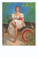 Pin Ups Of GIL ELVGREN Carte Postale Postcard - Size 15x10 Cm.aprox. - Pin-Ups