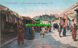 R622087 Alexandria. Native Bazaar Near Napoleons Fort. Serie 650. Cairo Post Car - Mondo