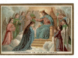 IMAGE RELIGIEUSE - CANIVET : Couronnement De La Sainte Vierge . - Religión & Esoterismo