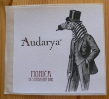 THEME ZEBRE : ETIQUETTE DE VIN AUDARYA - ITALIE - NEUVE - Autres & Non Classés