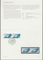Bund: Minister Card - Ministerkarte Typ IV, Mi-Nr. 1101: " Energieforschung: - Solargenerator - "  X - Storia Postale