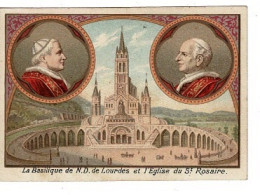 IMAGE RELIGIEUSE - CANIVET : La Basilique De N.D. Lourdes Et L'église De Saint Rosaire . - Religión & Esoterismo