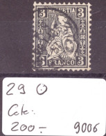 HELVETIE ASSISE - No 29 OBLITERE  - COTE: 200.- - Used Stamps