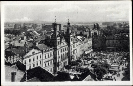 CPA Pardubice, Marktplatz, Altstadt, Rathaus - Tschechische Republik