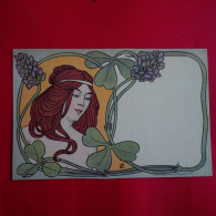 ILLUSTRATEUR ZANDER FEMME ART NOUVEAU - Otros & Sin Clasificación