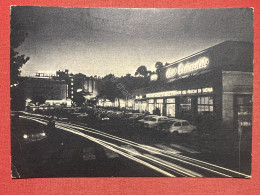 Cartolina - Chianciano Terme ( Siena ) - Piazza Italia - Notturno - 1971 - Siena