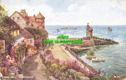 R622147 Mars Hill. Lynmouth. A. 771. Valentines Art Colour. Brian Gerald. Valent - World