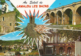 *CPM - 34 - LAMALOU LES BAINS - Au Soleil De ... - Multivue - Lamalou Les Bains