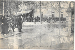 PARIS -  Inondations De  1910 - Place D'Alma - Inondations De 1910