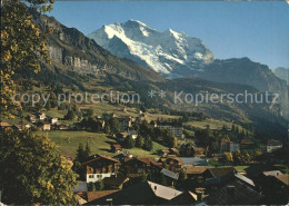 11702020 Wengen BE Mit Jungfrau Wengen - Autres & Non Classés