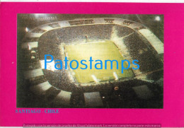 228212 CHILE SANTIAGO STADIUM ESTADIO SOCCER FUTBOL CLUB COLO COLO POSTAL POSTCARD - Cile